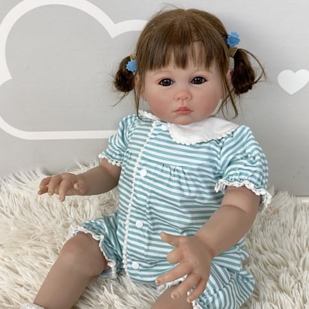 Wholesale Cloth Body Reborn Baby Doll FA-758