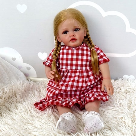 Wholesale Cloth Body Reborn Baby Doll FA-760