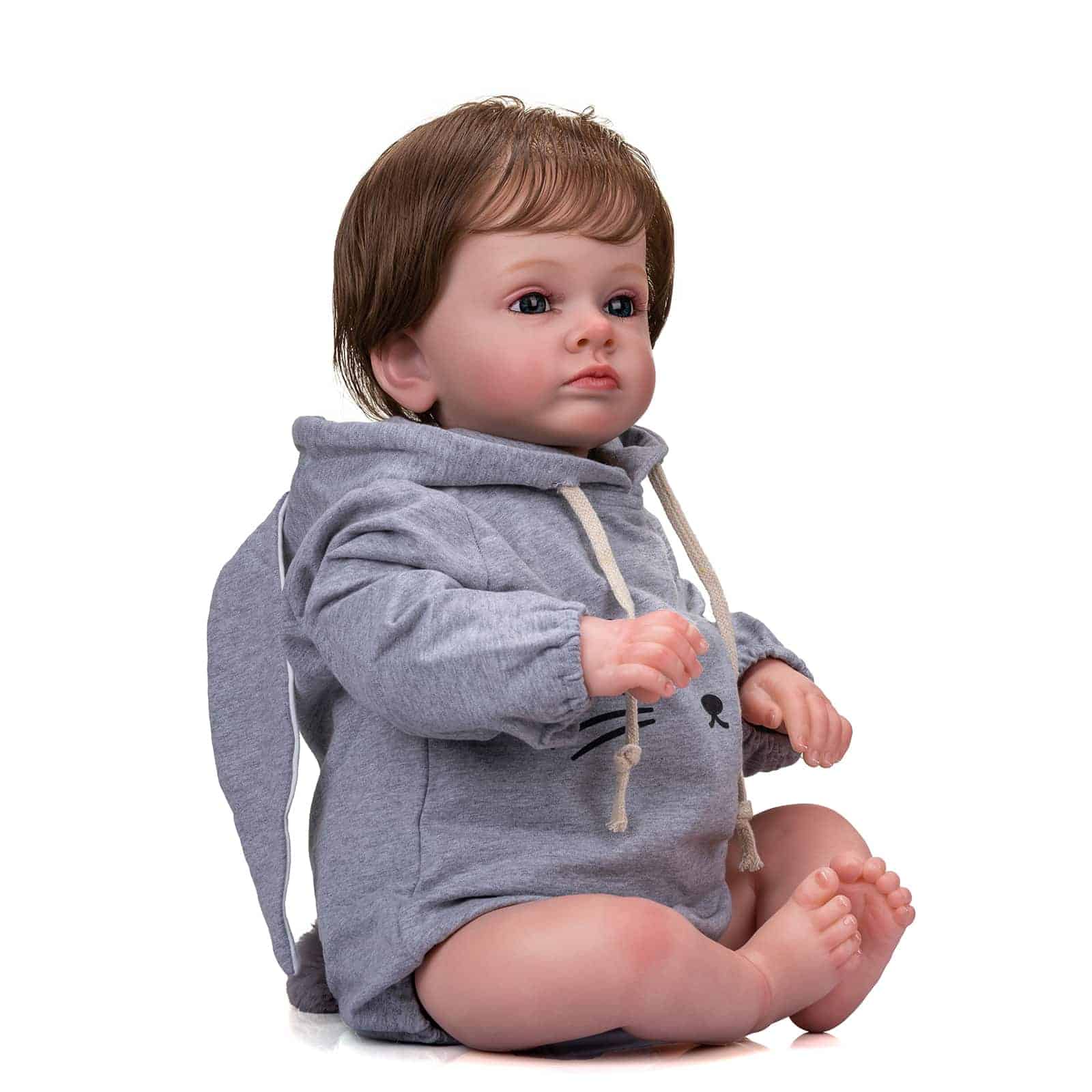 Wholesale Cloth Body Reborn Baby Doll FA-159C