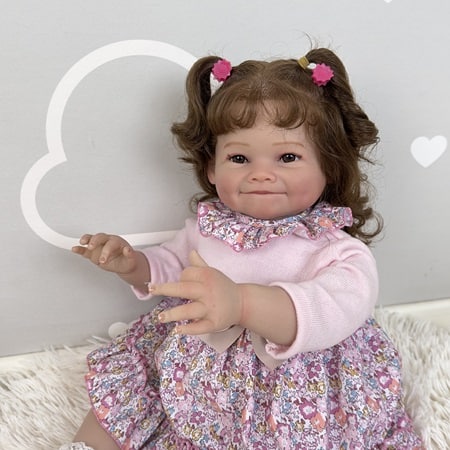 Wholesale Cloth Body Reborn Baby Doll FA-756