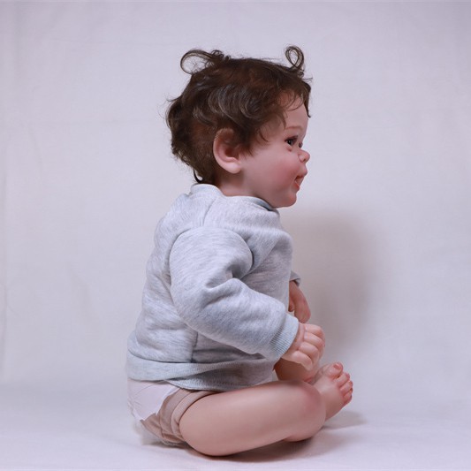 Wholesale Cloth Body Reborn Baby Doll FV-0004C