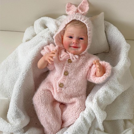 Wholesale Cloth Body Reborn Baby Doll FA-1029