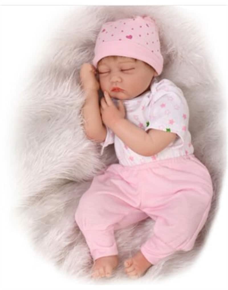 Wholesale Cloth Body Reborn Baby Doll FA-084C55