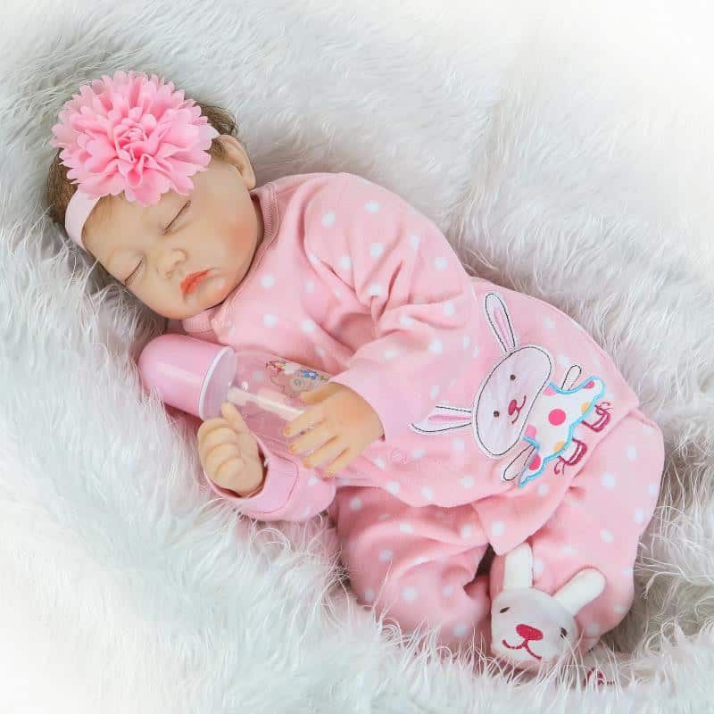 Wholesale Cloth Body Reborn Baby Doll FA-023C