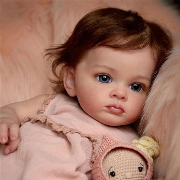 Wholesale Cloth Body Reborn Baby Doll FA-089C