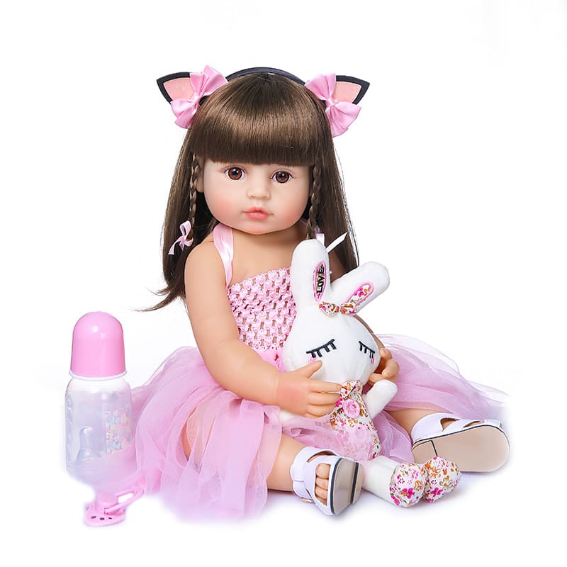 Wholesale Silicone Vinyl Reborn Baby Doll FA-002S