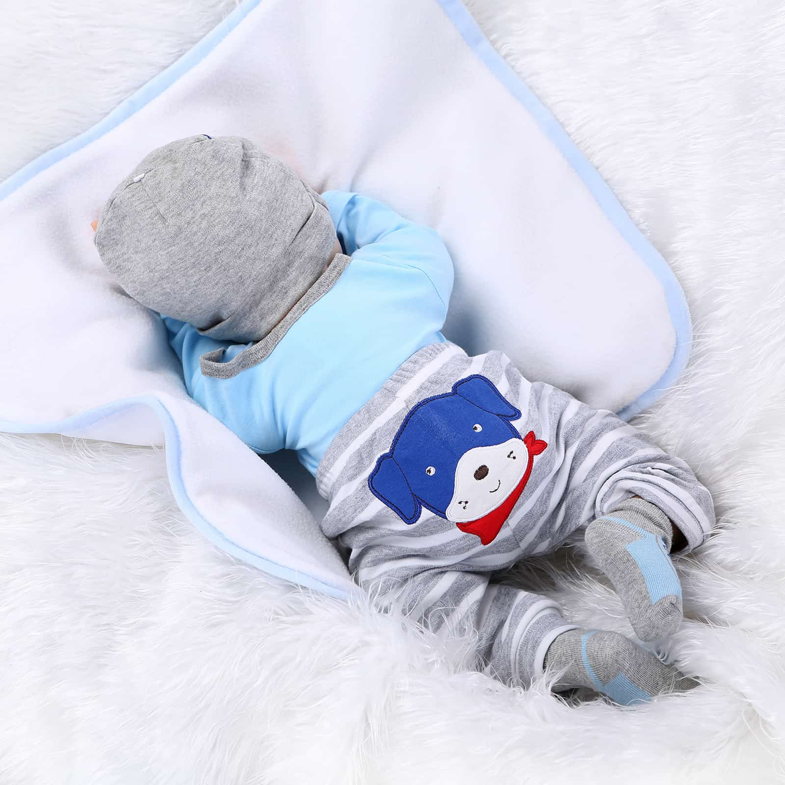 Wholesale Cloth Body Reborn Baby Doll FA-081C