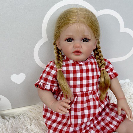 Wholesale Cloth Body Reborn Baby Doll FA-760