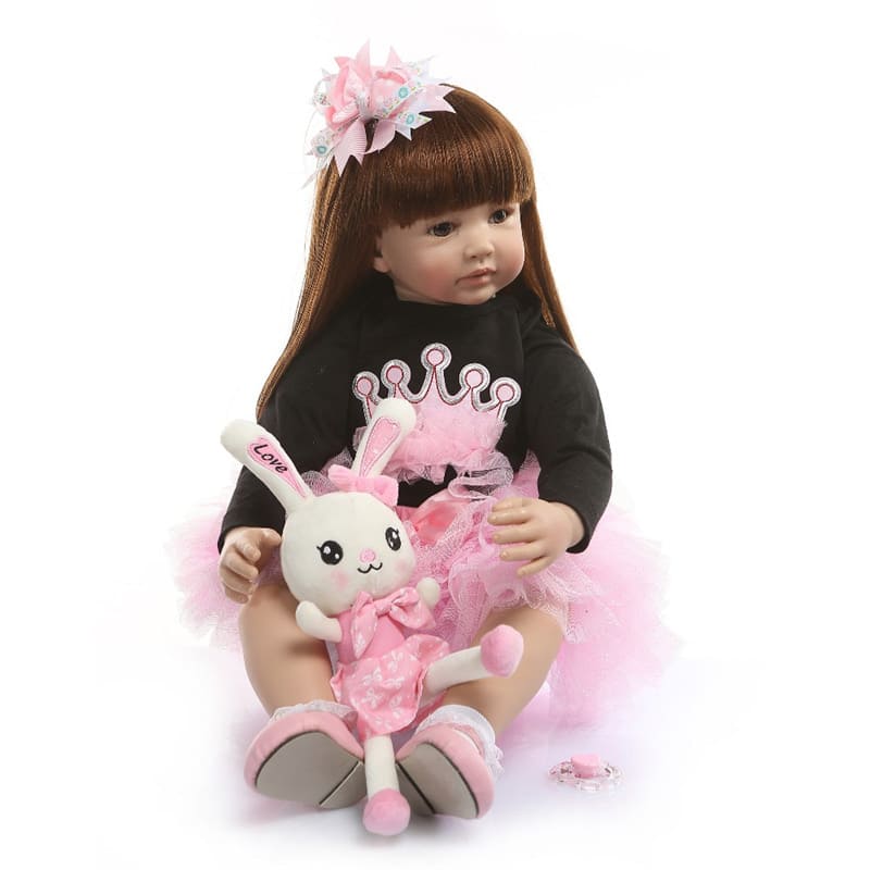 Wholesale Cloth Body Reborn Baby Doll FA-024C