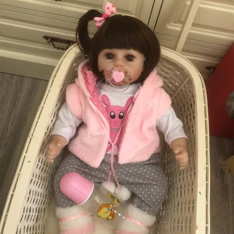 Wholesale Cloth Body Reborn Baby Doll FA-006C48