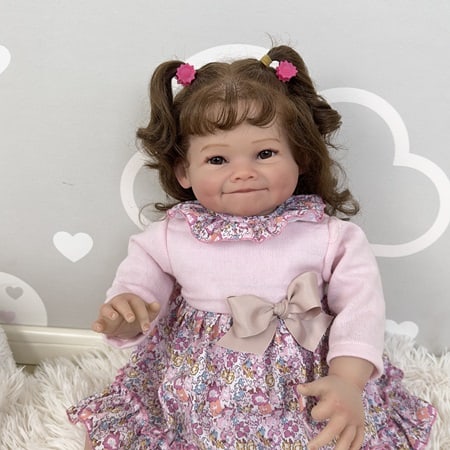 Wholesale Cloth Body Reborn Baby Doll FA-756