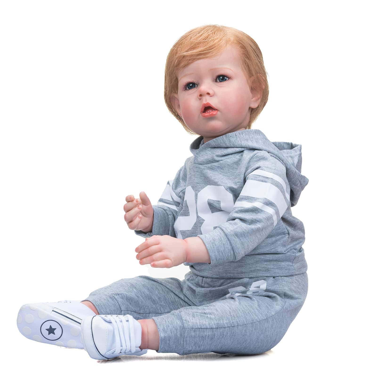 Wholesale Cloth Body Reborn Baby Doll FA-347C