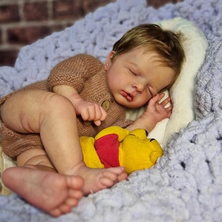 Wholesale Cloth Body Reborn Baby Doll FA-893