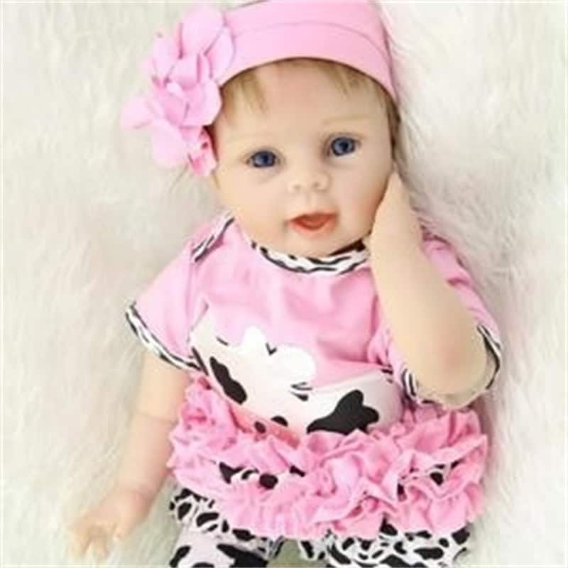 Wholesale Cloth Body Reborn Baby Doll FA-084C55