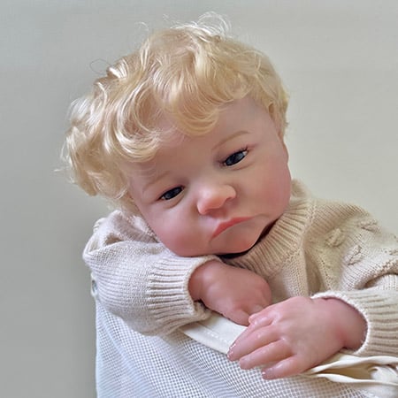 Wholesale Cloth Body Reborn Baby Doll FA-1018
