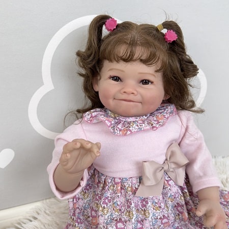 Wholesale Cloth Body Reborn Baby Doll FA-756