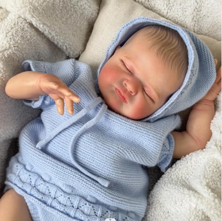 Wholesale Cloth Body Reborn Baby Doll FA-1030