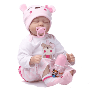 Wholesale Cloth Body Reborn Baby Doll FA-083C55