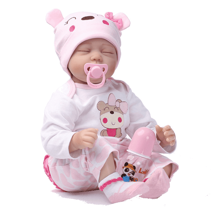 Wholesale Cloth Body Reborn Baby Doll FA-083C55