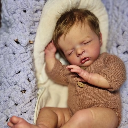 Wholesale Cloth Body Reborn Baby Doll FA-893