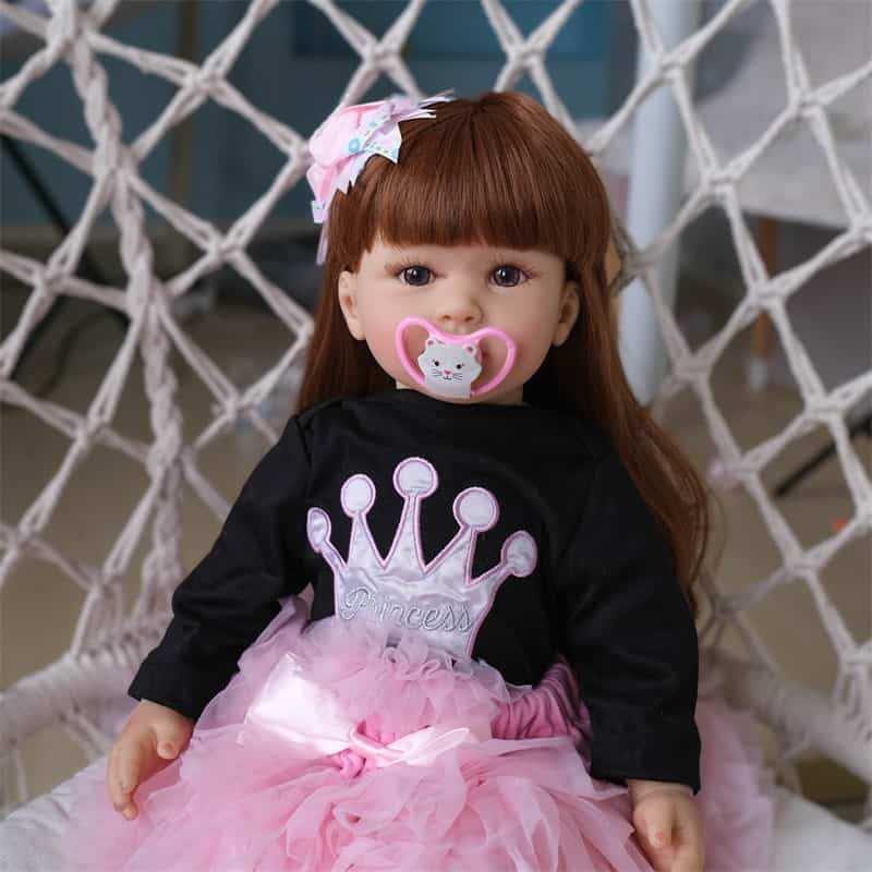 Wholesale Cloth Body Reborn Baby Doll FA-024C