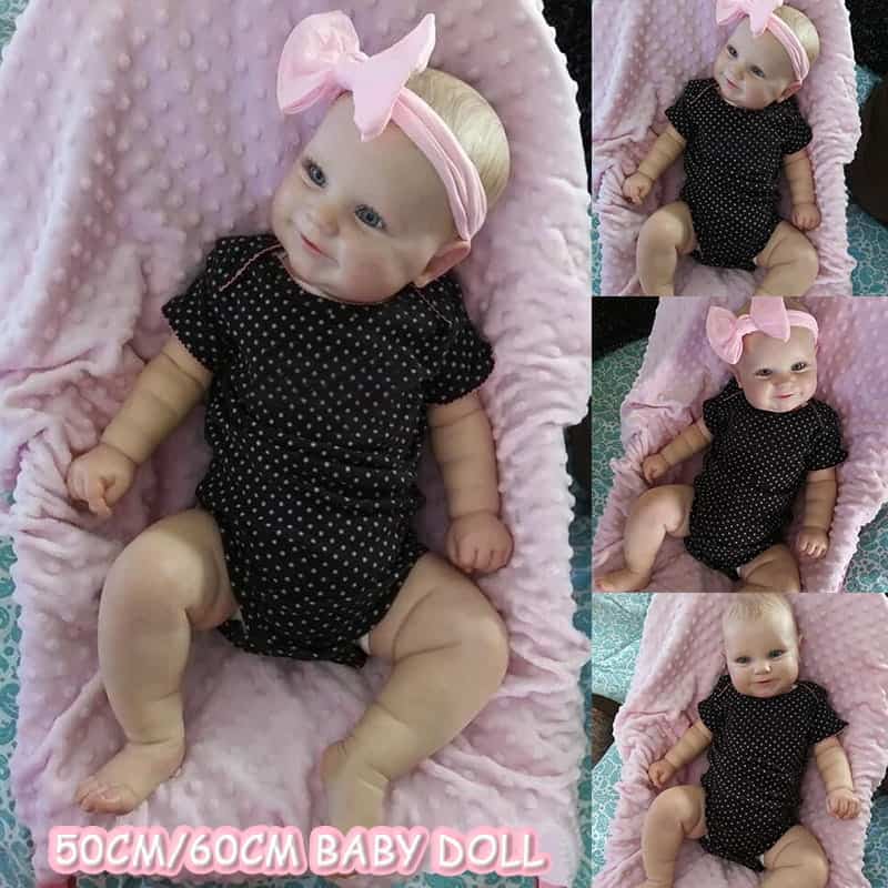 Wholesale Cloth Body Reborn Baby Doll FA-100C