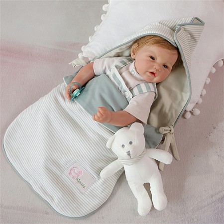 Wholesale Cloth Body Reborn Baby Doll FA-034C