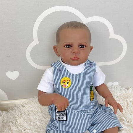 Wholesale Cloth Body Reborn Baby Doll FA-755