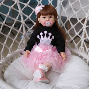 Wholesale Cloth Body Reborn Baby Doll FA-024C