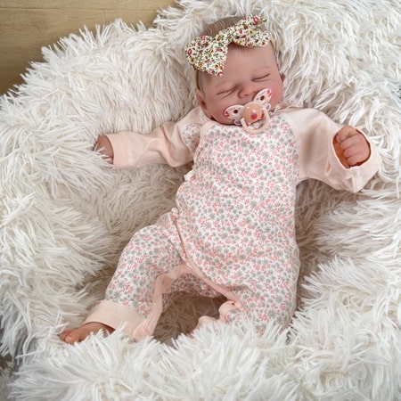 Wholesale Cloth Body Reborn Baby Doll FA-811
