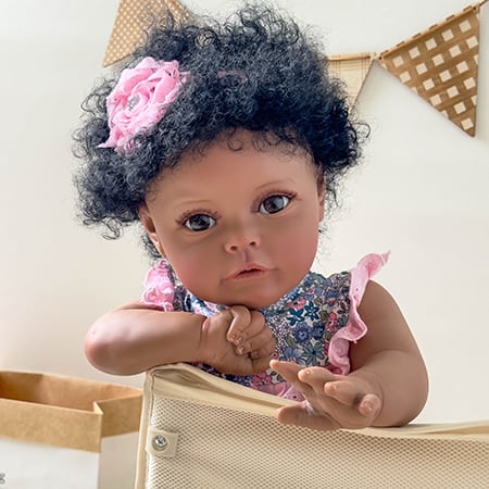 Wholesale Cloth Body Reborn Baby Doll FA-828