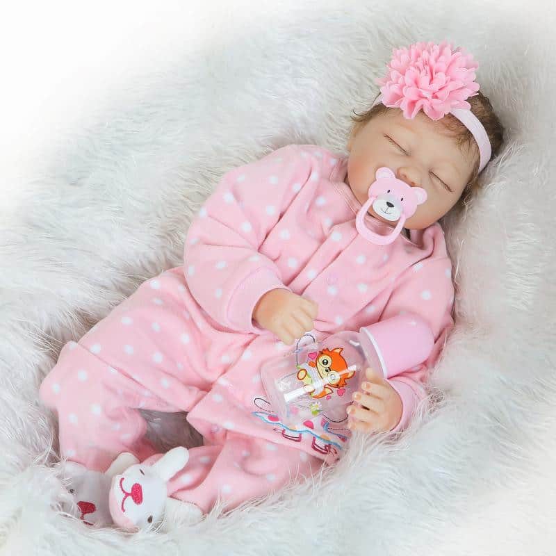 Wholesale Cloth Body Reborn Baby Doll FA-023C