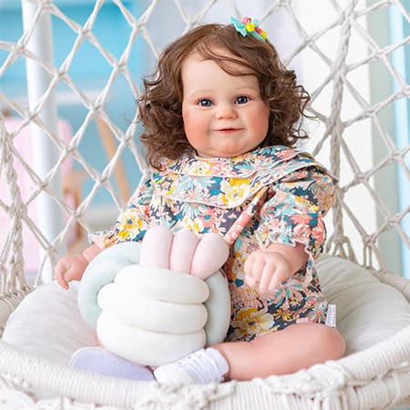Wholesale Cloth Body Reborn Baby Doll FA-354C60