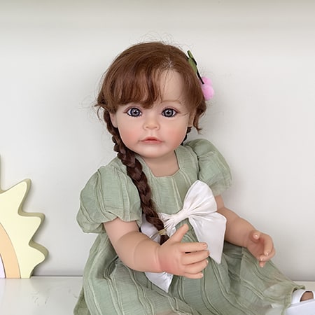 Wholesale Cloth Body Reborn Baby Doll FA-753