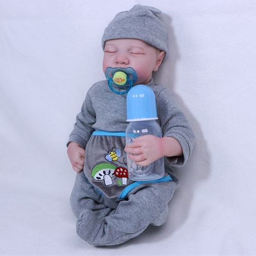 Wholesale Cloth Body Reborn Baby Doll FV-0002