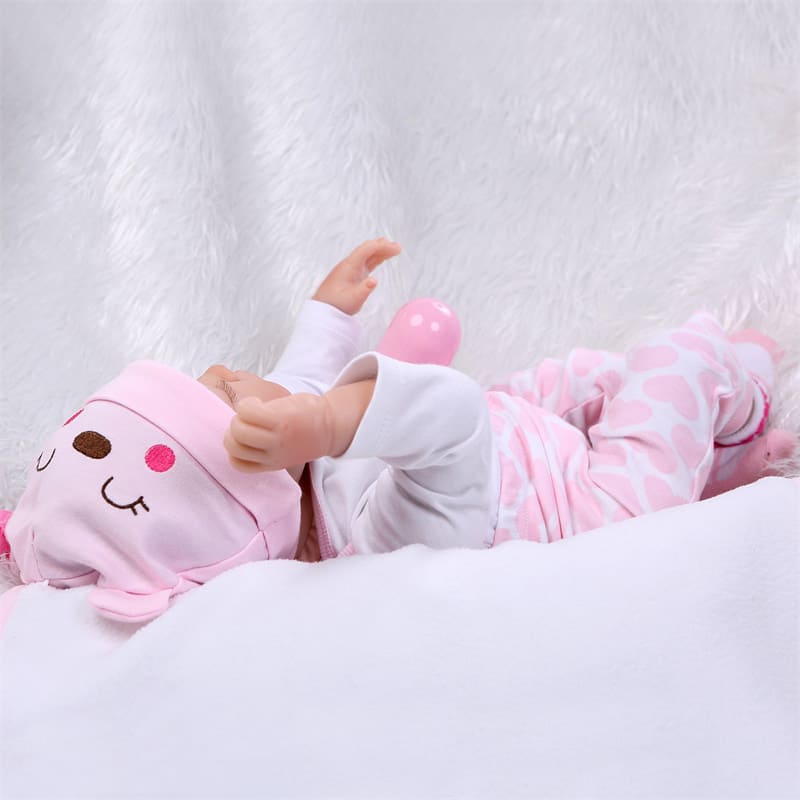 Wholesale Cloth Body Reborn Baby Doll FA-083C55