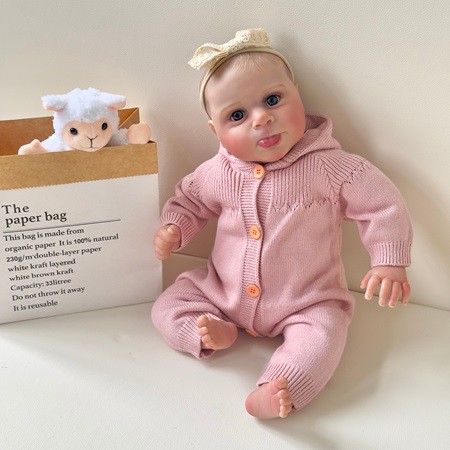 Wholesale Cloth Body Reborn Baby Doll FA-846