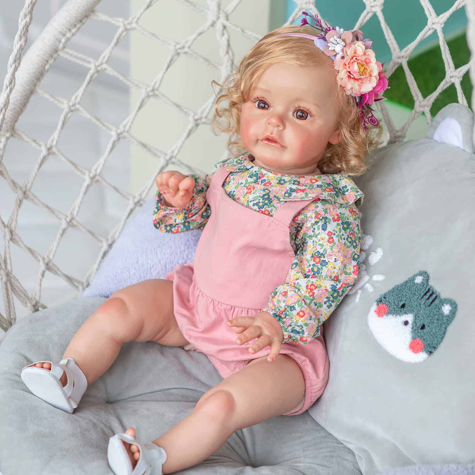 Wholesale Cloth Body Reborn Baby Doll FA-026C