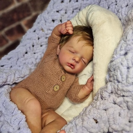 Wholesale Cloth Body Reborn Baby Doll FA-893