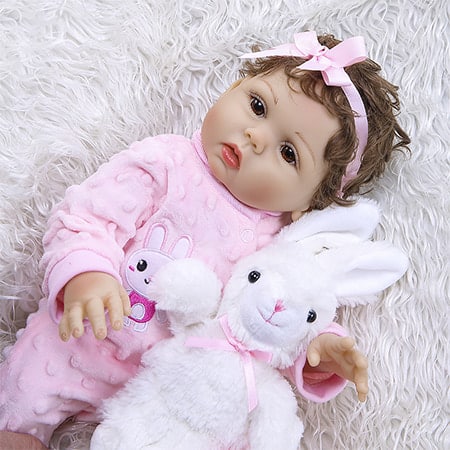 Wholesale Silicone Vinyl Reborn Baby Doll FA-056S