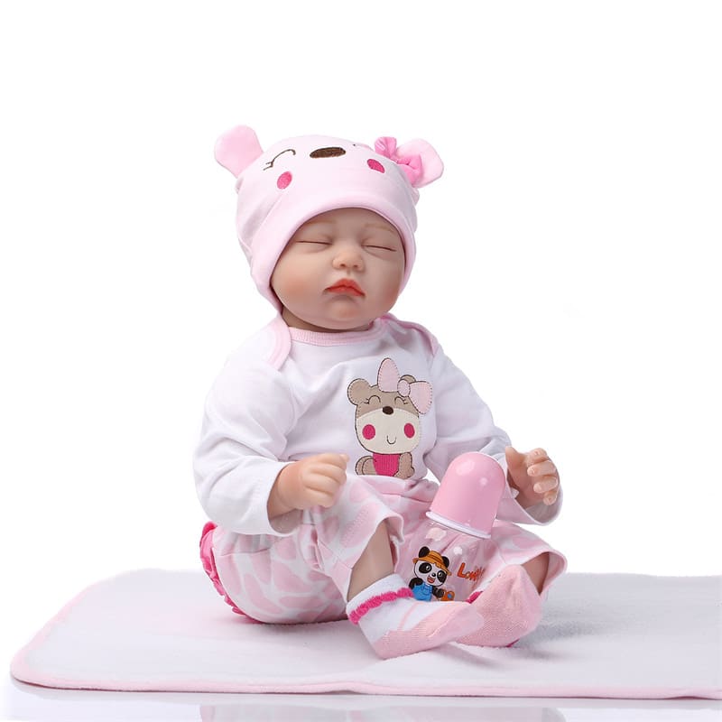 Wholesale Cloth Body Reborn Baby Doll FA-083C55