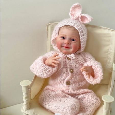 Wholesale Cloth Body Reborn Baby Doll FA-1029