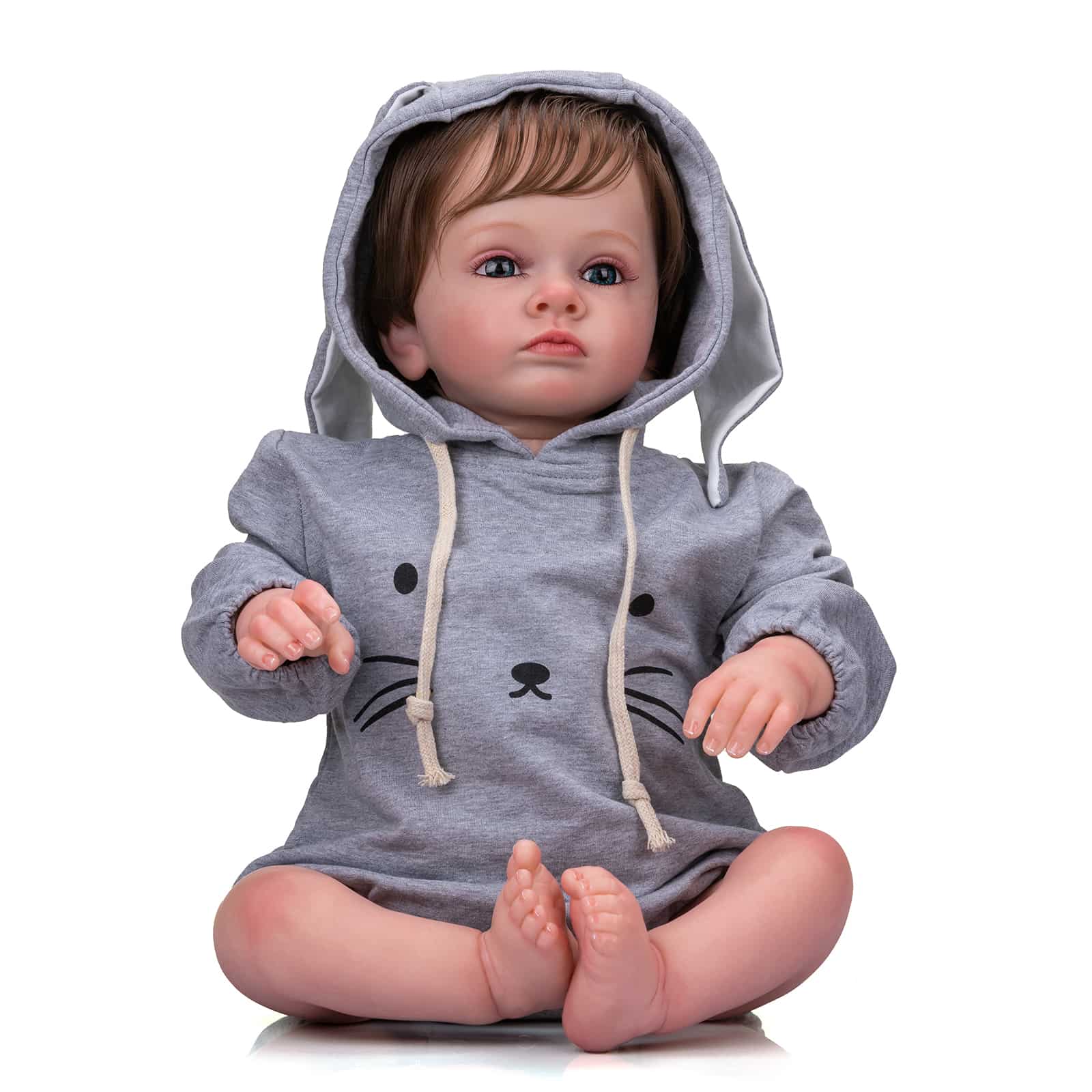 Wholesale Cloth Body Reborn Baby Doll FA-159C