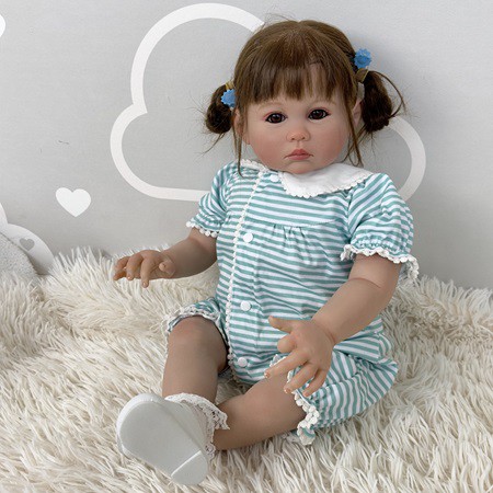 Wholesale Cloth Body Reborn Baby Doll FA-758