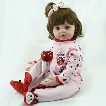 Wholesale Cloth Body Reborn Baby Doll FA-076C48