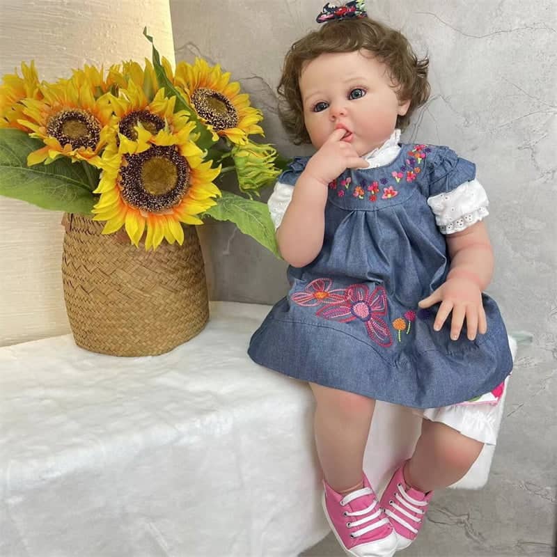 Wholesale Cloth Body Reborn Baby Doll FA-128C