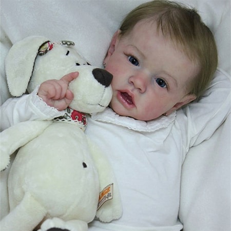 Wholesale Cloth Body Reborn Baby Doll FA-058C48