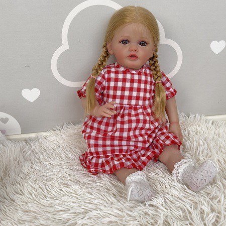 Wholesale Cloth Body Reborn Baby Doll FA-760