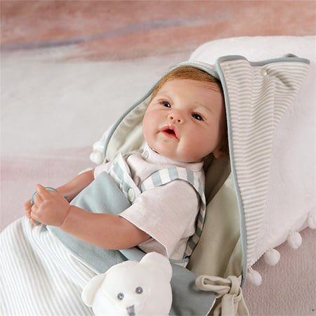 Wholesale Cloth Body Reborn Baby Doll FA-034C