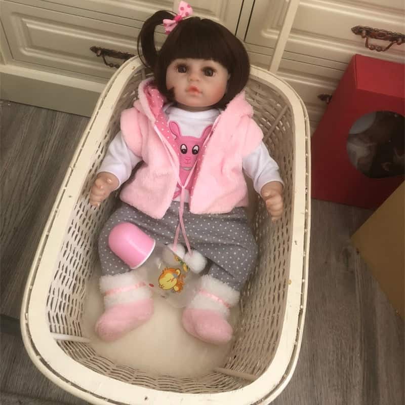 Wholesale Cloth Body Reborn Baby Doll FA-006C48